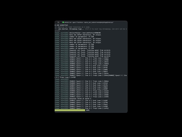 Adviser Pytorch Demo