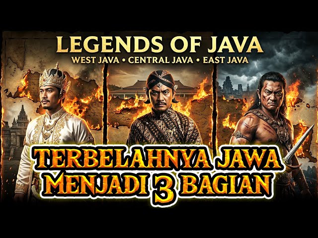 Why Was Java Split Into Three? The Origins of West, Central, and East Java.