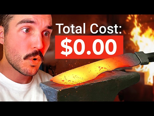 I Tried Forging a Knife for FREE