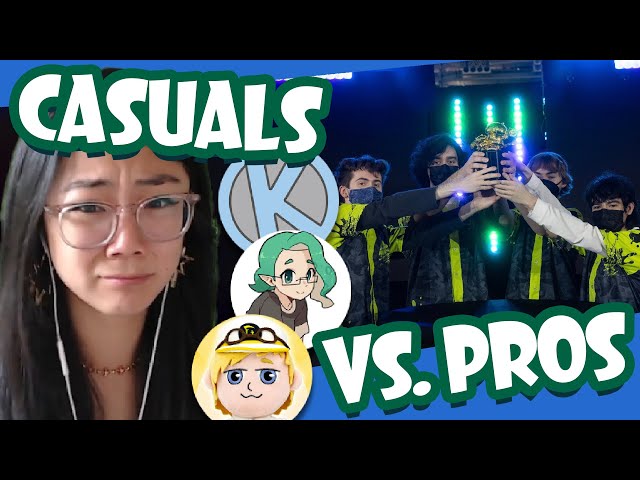 4 Casuals VS The BEST Splatoon 3 Team in North America