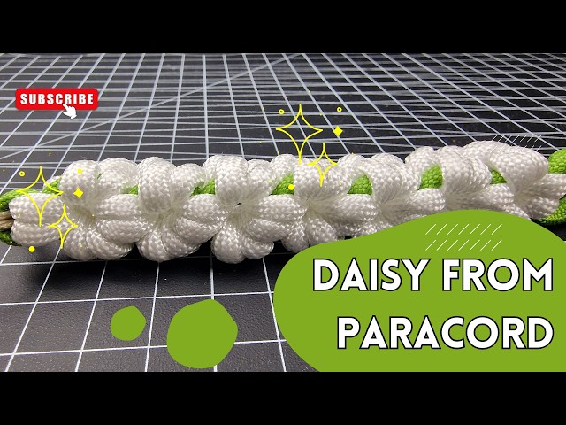 🌼 This Paracord Daisy Keychain Is Easier Than You Think!