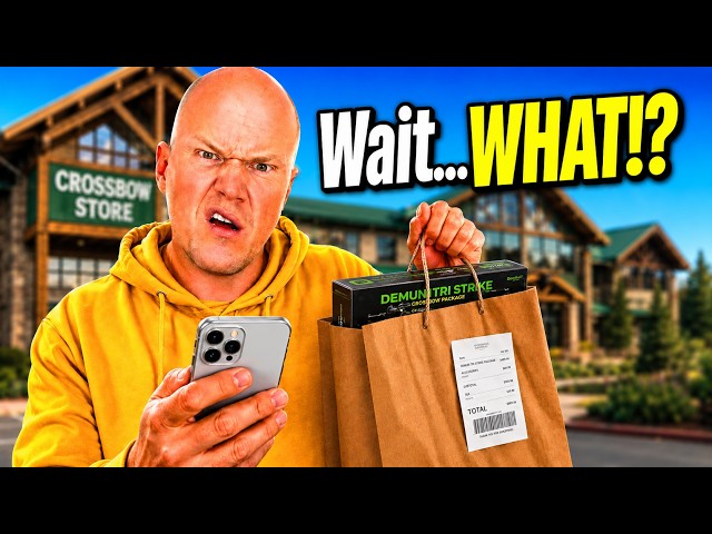 I Bought a Mini Crossbow...Then Things Got REALLY Complicated!