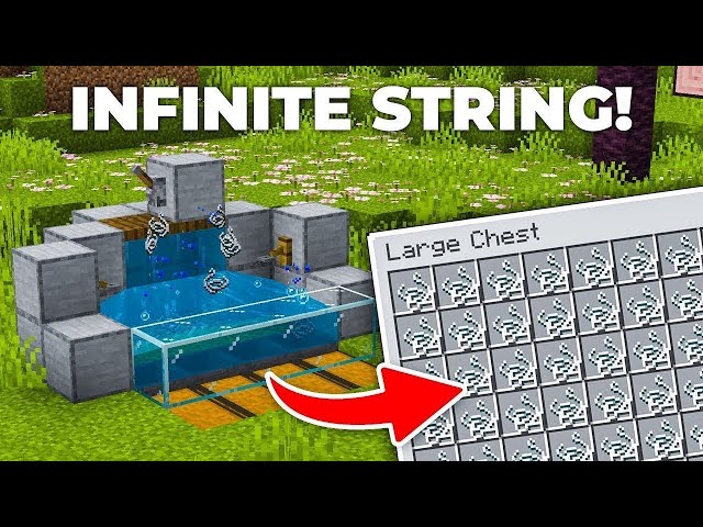 String duper1.21 bedrock / Minecraft string farm / Minecraft string duper / string farm minecraft 