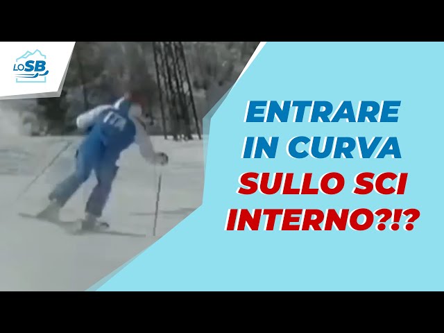 LEARN INCLINATION BY ENTERING TURNS ON THE INSIDE SKI!