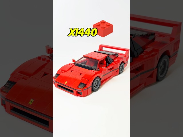10 vs 1000 piece LEGO car build | Lego speed champions upgrade #lego #cars #carlego #legoset #jdm