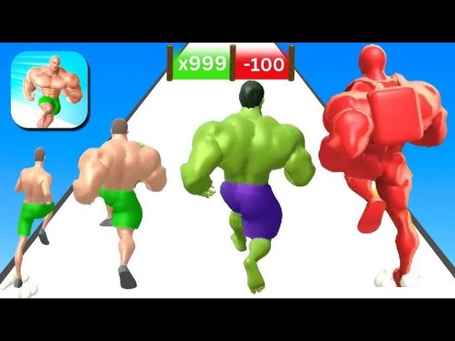 MUSCLE RUSH - Gameplay Walkthrough Part 1 (iOS,Android) New Update
