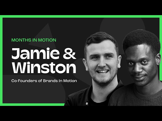 The Duo Building the New Home of Motion Design | Brands in Motion | Months in Motion