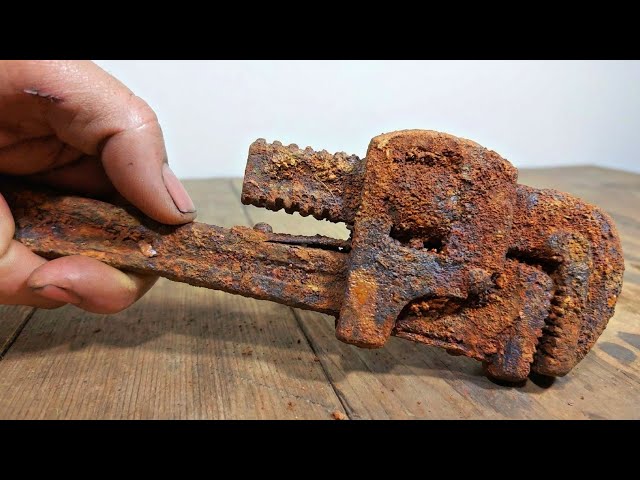 Millions Don't Know This Secret! Rusty Wrench Miracle Restoration 🚀