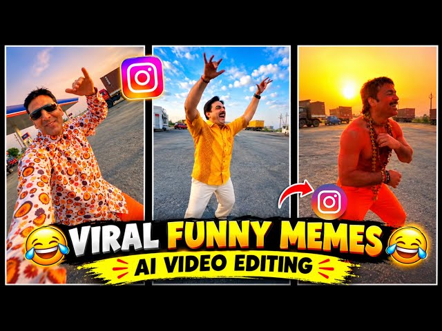 Instagram Trending Celebrity Funny Dance AI Video Editing | Celebrity AI Dance Video Kaise Banaye