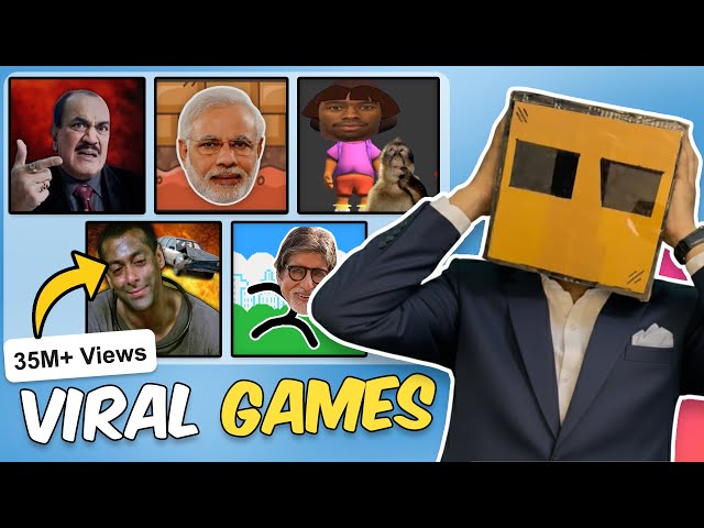 How I Made Those Viral Instagram Games! | Hindi Game Development