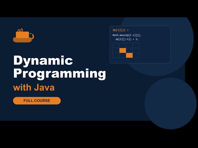Dynamic Programming in Java – Full Course for BeginnersMaster Dynamic Programming with Java