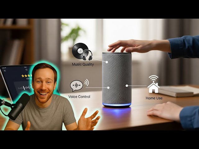 Smart Speaker Review for Music, Voice Control, and Home Use