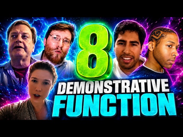 The Demonstrative Function (with Peter, Rita, Daniel, & Kimani)