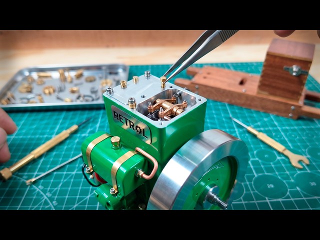 This TINY LISTER D ENGINE is RELAXING to Build AND Runs INCREDIBLY Well