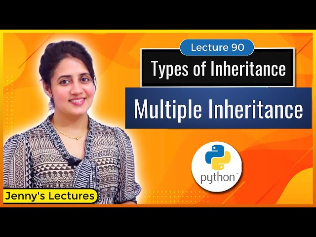 Multiple Inheritance in Python | Python Tutorials for Beginners #lec90