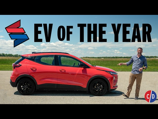 The Chevrolet Bolt is Car and Driver's 2026 EV of the Year