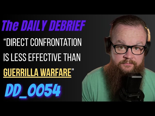 DAILY DEBRIEF #54: Silence, A Quiet Strategy