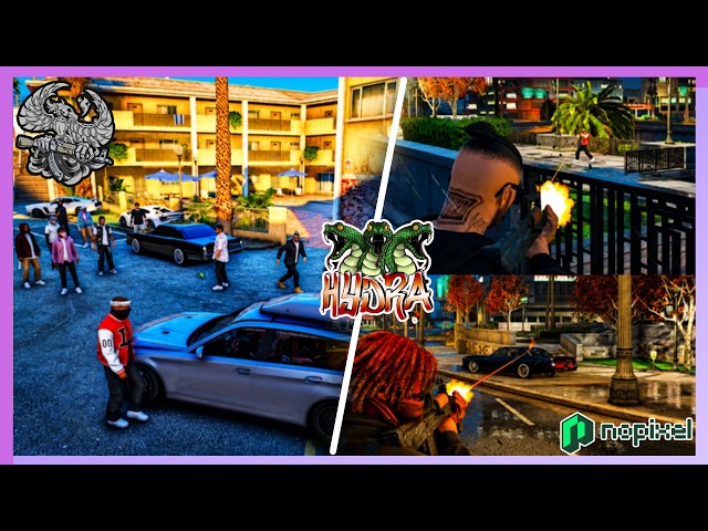 JON JOYCE VS HYDRA! 💥1v4 I Jon Plans on Stirring Habibis vs Hydra Conflict I NoPixel 4.0 GTA RP