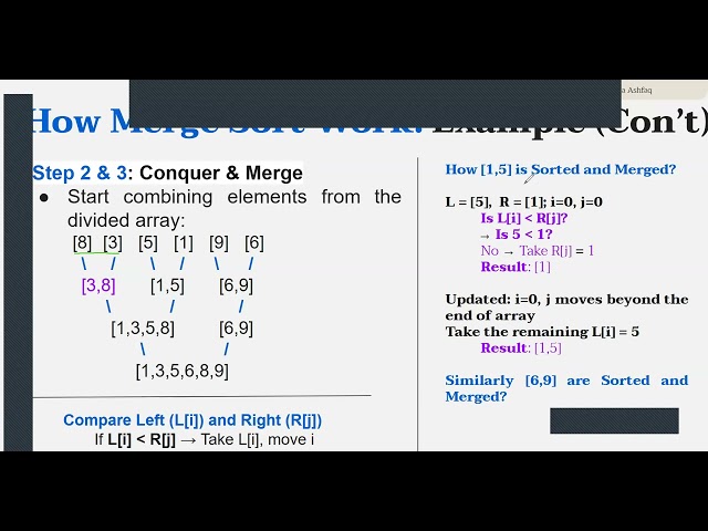 Merge Sort with Step-by-Step Visuals | LeetCode: 912. Sort an Array | July 24, 2026