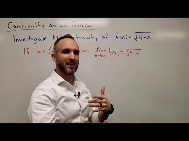 Continuity on an Interval