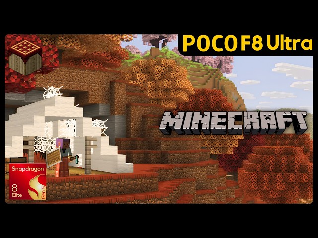 PojavLauncher - Minecraft: Java Edition | Poco F8 Ultra | 16/512 | Snapdragon 8 Elite Gen 5