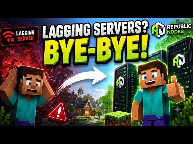 ₹0 Lag Minecraft Server is FINALLY Here! 🤯 (24/7 Online) #minecraftserver #republicnodes