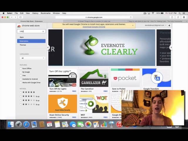 Using the Chrome Extension on Listly