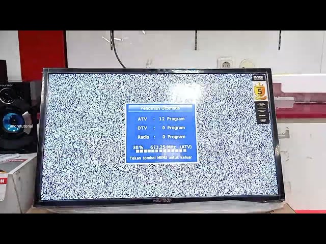 How to program a new Polytron TV from scratch
