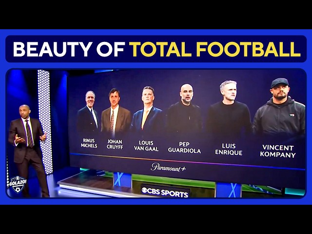 Thierry Henry On The Godfather of Total Football & His INSANE Coaching Tree 🔥