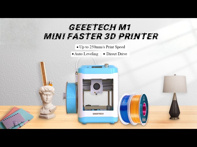 Unboxing and Setup Tutorial of Geeetech M1 Mini 3D Printer