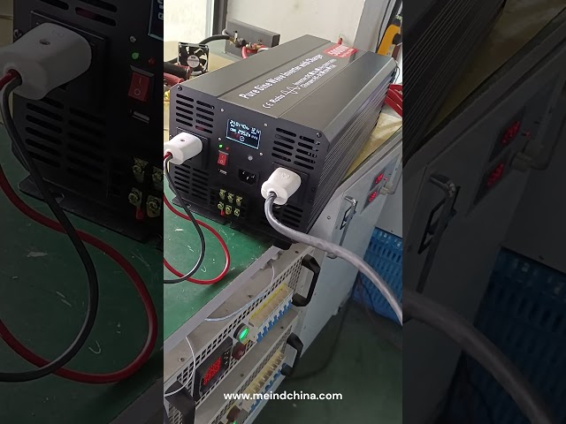 5000W pure sine wave inverter with charge UPS Testing in Factory #inverter #sinewave #invertervsups