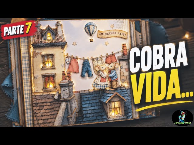 ✨FAMILY Stamperia COBRA VIDA… | Tutorial Álbum Pop-Up PARTE 7