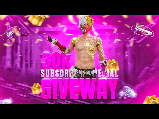 🔴[ 100K SUBSCRIBE SPECIAL GIVEAWAY FREE FIRE🔥|| ] GOLDEN HIP HOP BUNDLE INDIAN SERVER !!🔴
