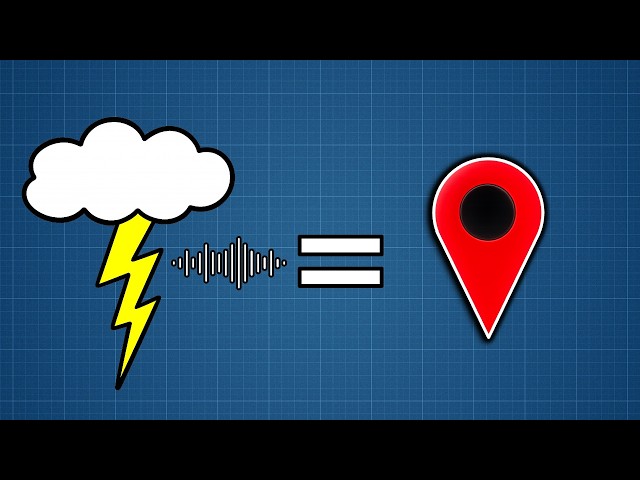 How I located a livestream using background thunder sounds