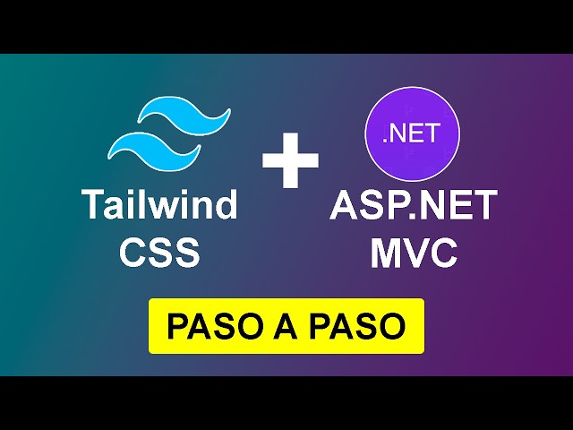 Tailwind CSS + ASP.NET Core MVC: Integration