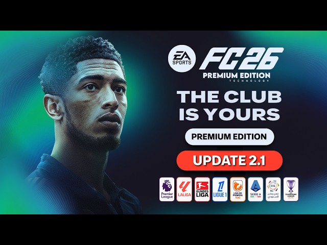 PES 2017 I New Update V2.1 For YosfX Patch FC 2026 V2.0 I Premium Edition - (Download & Install)