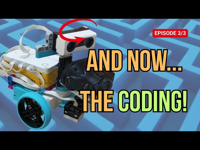 How I Coded a LEGO Spike Prime Robot to Explore a Maze!
