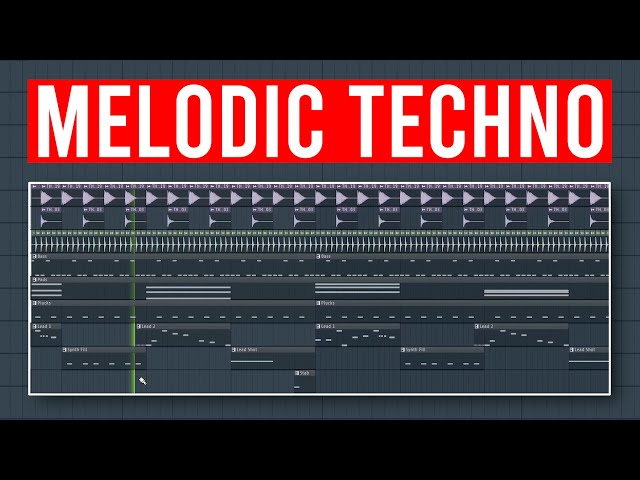 How To Make EPIC MELODIC TECHNO!! - FL Studio Tutorial (+FREE FLP)