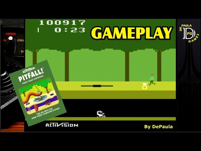 Pitfall ATARI 2600 Gameplay