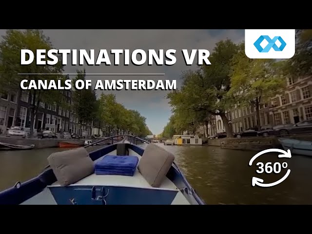 Canals of Amsterdam in 360°