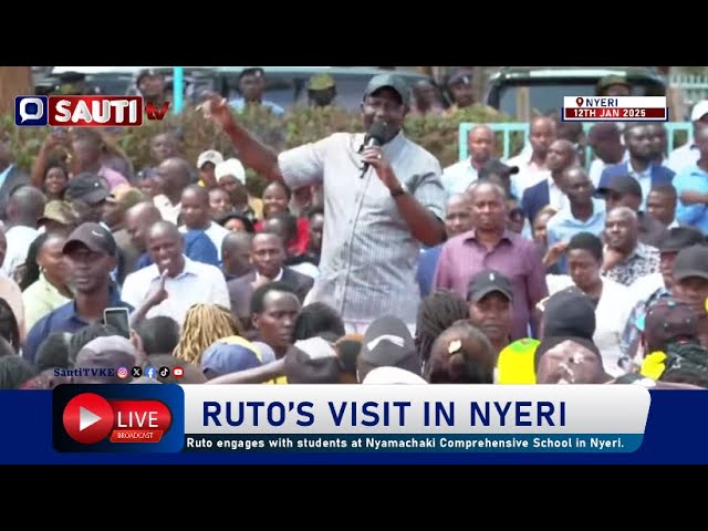 President Ruto Visits PCEA Nyamachaki Comprehensive School, Nyeri County