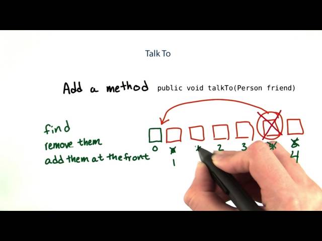 Talk To - Intro to Java Programming