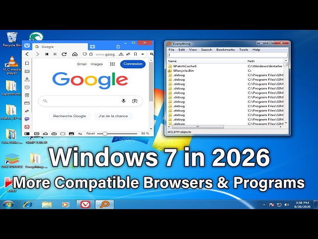 Windows 7 in 2026 - More Compatible Browsers & Programs