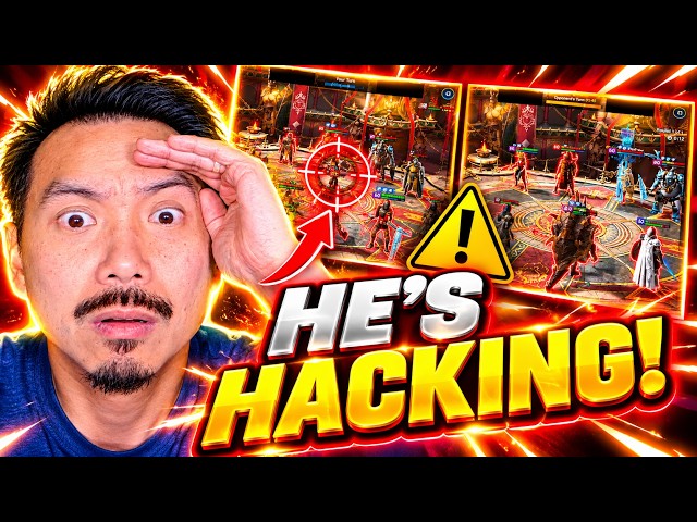 100% PROOF OF HACKERS IN RAID! MIND BLOWING FOOTAGE! | RAID: SHADOW LEGENDS