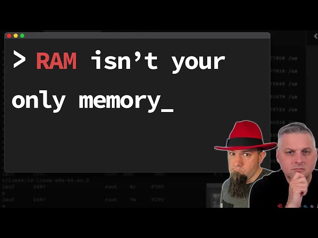 Why Virtual Memory Isn't Memory