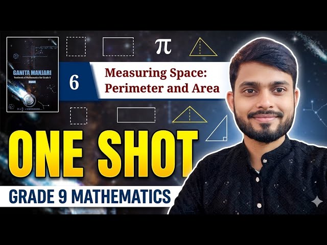 Measuring Space Perimeter and Area Class 9 | One Shot | Chapter 6 | Maths Ganita Manjari NCERT 