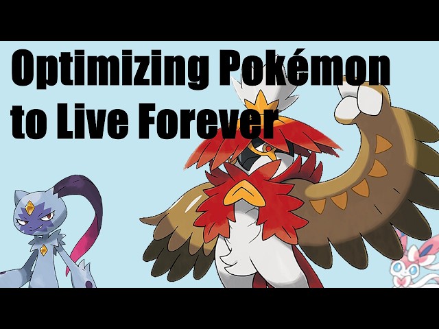 Optimizing Pokémon to Live Forever | Stats for Pokémon VGC