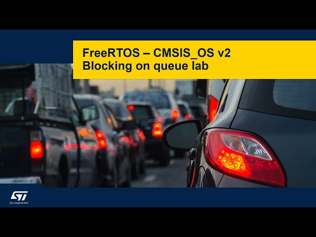 FreeRTOS on STM32 v2 - 13d Blocking on queues - lab