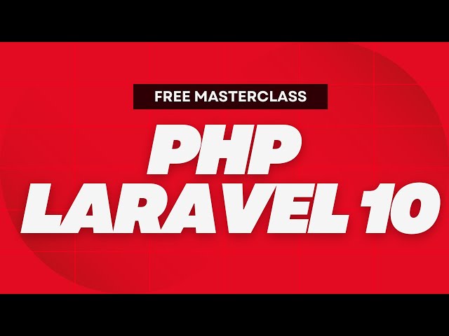 Masterclass in Bengali on PHP Laravel Full Stack Web Development Course