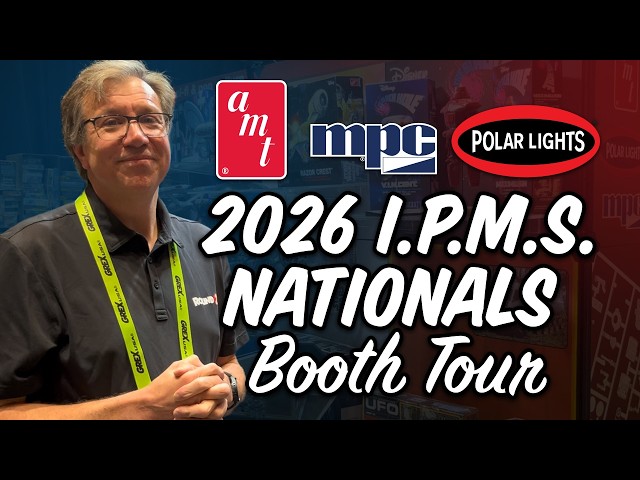 IPMS Nationals 2026 - AMT, MPC, and Polar Lights Model Kit SNEAK PEEKS
